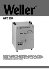 Weller Zero-Smog WFE 20D Mode D'emploi