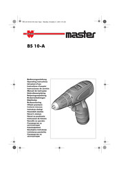 Wurth Master BS 10-A Instructions D'emploi