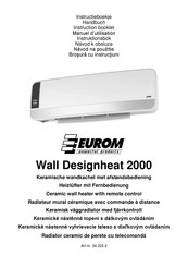 EUROM Wall Designheat 2000 Manuel D'utilisation