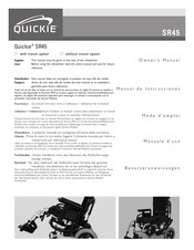Quickie SR45 Mode D'emploi