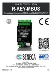 Seneca R-KEY-MBUS Manuel D'installation