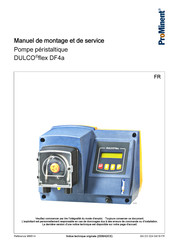 Prominent DULCO flex DF4a Manuel De Montage Et De Service