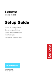 Lenovo V530-15ICR Guide De Configuration