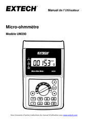 Extech UM200 Manuel De L'utilisateur