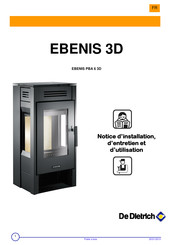 De Dietrich EBENIS PBA 6 3D Notice D'installation, D'utilisation Et D'entretien