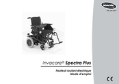 Invacare Spectra Plus Mode D'emploi