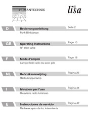 HumanTechnik Lisa A-2415-0 Mode D'emploi