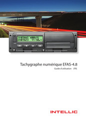 intellic EFAS-4.8 Guide D'utilisation