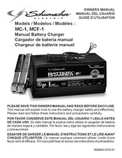 Schumacher Electric MC-1 Guide D'utilisation