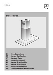 V-ZUG DW-G9 Manuel D'utilisation