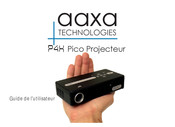 AAXA Technologies P4X Pico Guide De L'utilisateur