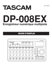 Tascam DP-008EX Mode D'emploi