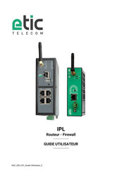 Etic Telecom IPL-CW-2 Série Guide Utilisateur