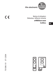 IFM Electronic OJ50 Série Notice D'utilisation