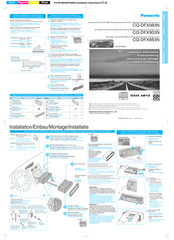 Panasonic CQ-DFX983N Instructions De Montage