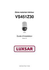 LUXSAR VS451Z30 Guide D'installation