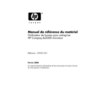 HP Compaq dx2000 microtour Manuel De Référence Du Matériel