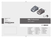 Bosch GAL 3860 CV Professional Notice Originale