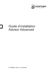Interlogix Advisor Advanced ATS1000A-SM Guide D'installation