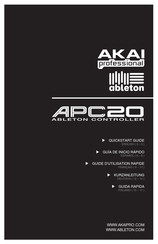 Akai Professional APC20 Guide D'utilisation Rapide