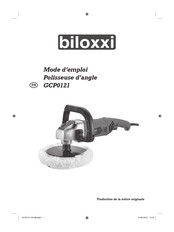 BILOXXI GCP0121 Mode D'emploi
