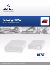 AirLink Communications Redwing CDMA C3110 Guide De L'utilisateur