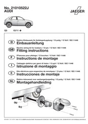 Jaeger 21010522J Instructions De Montage