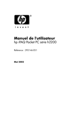 HP iPAQ h2200 Série Manuel De L'utilisateur