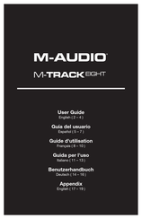 M-Audio M-Track Eight Guide D'utilisation