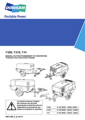 Doosan 7/41 Manuel De Fonctionnement Et D'entretien