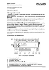 Jung UDS 4 REGHE Instructions D'utilisation