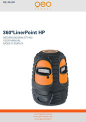 geo-FENNEL 360 LinerPoint HP Mode D'emploi