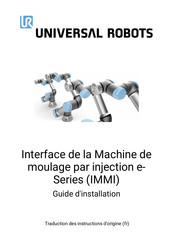 Universal Robots E Série Guide D'installation