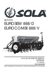 Sola EUROCOMBI 888/V-GC Manuel De Mise En Service