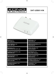 König Electronic SAT-USB01-KN Mode D'emploi