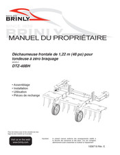 Brinly DTZ-48BH Manuel Du Propriétaire