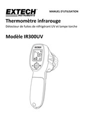 FLIR Systems EXTECH INSTRUMENTS IR300UV Manuel D'utilisation