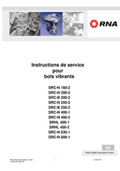 Rna SRC-N 160-2 Instructions De Service