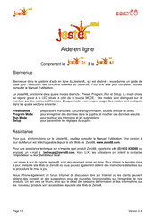 Jester zero 88 Mode D'emploi