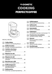 Dometic PERFECTCOFFEE MC054 Instructions De Montage Et De Service