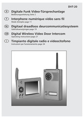 Pentatech DVT-20 Mode D'emploi