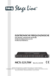 IMG STAGELINE MCX-321/SW Mode D'emploi