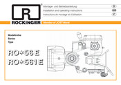 JOST Rockinger RO 56 E Série Instructions De Montage Et D'utilisation