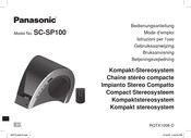 Panasonic SC-SP100 Mode D'emploi