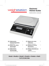 Weighstation F201 Mode D'emploi