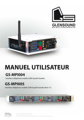 Glensound Electronics GS-MPI005 Manuel Utilisateur