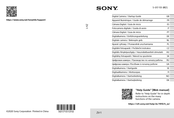 Sony V-LOG ZV-1 Guide De Démarrage