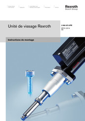 Bosch Rexroth 3W027 Instructions De Montage