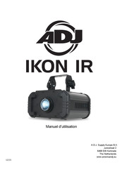 A.D.J. IKON IR Manuel D'utilisation