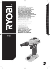 Ryobi R18PI Instructions Originales
